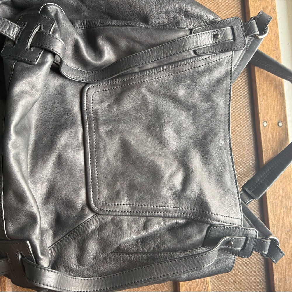 Kooba Black Leather Shoulder Bag - Picture 2 of 6